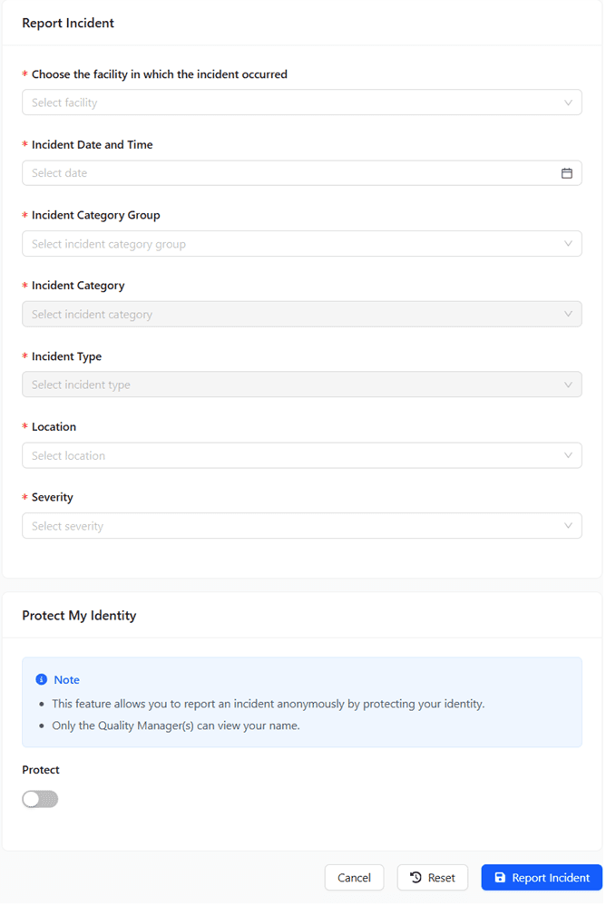 Accessing the Admin module.