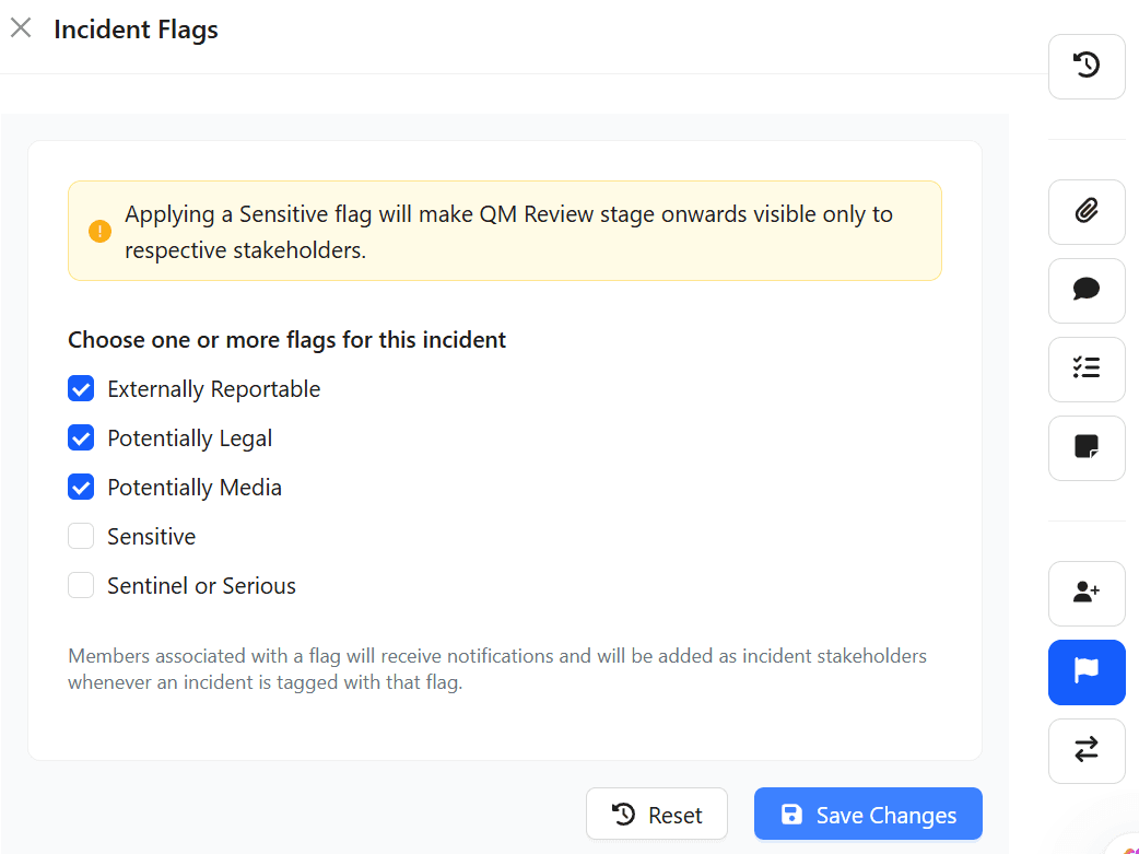 Incident Flag